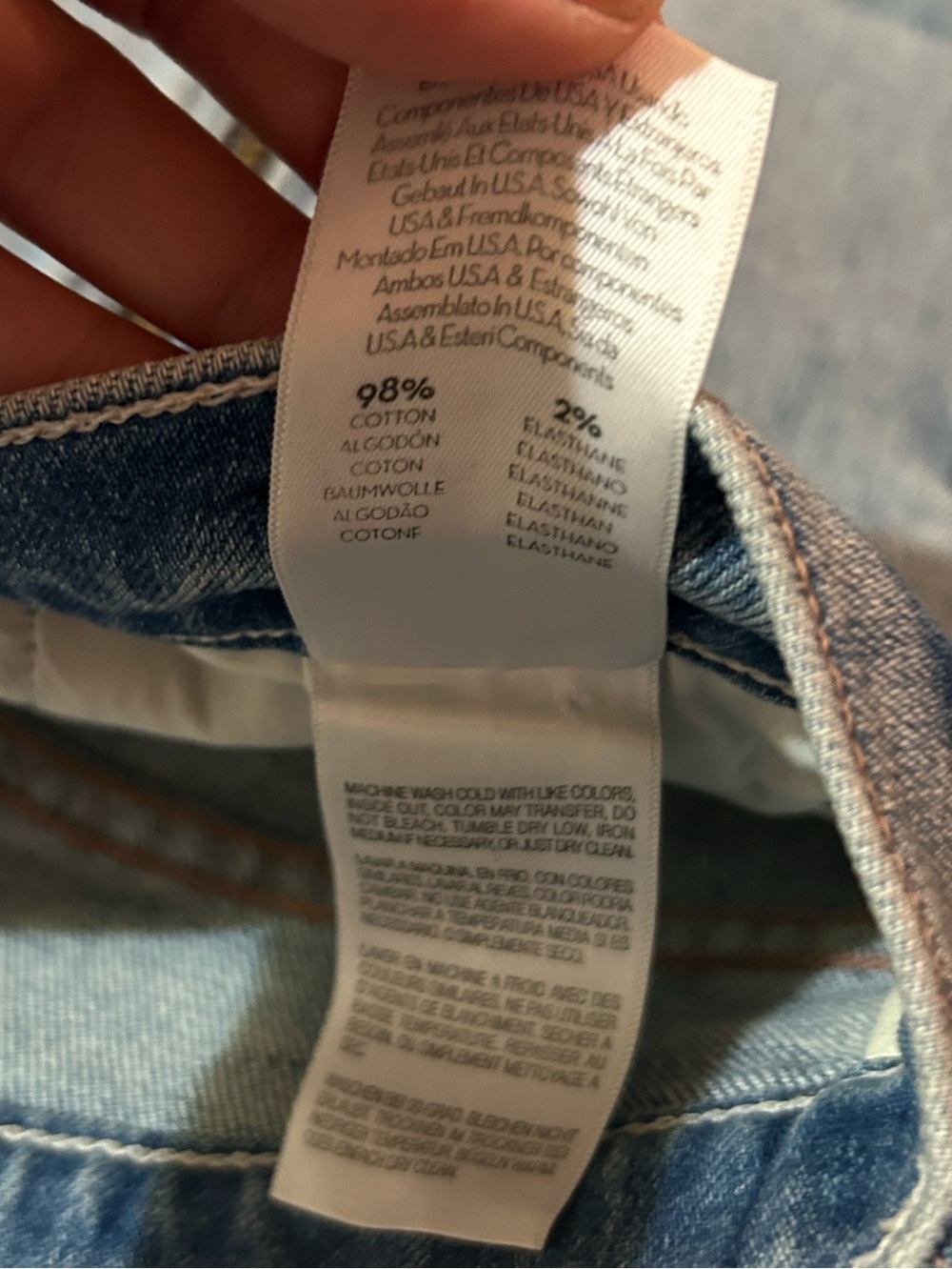 NWT MOTHER Denim High-Waisted Rascal Zip Step Fray Jeans in Misbeliever - Picture 8 of 9